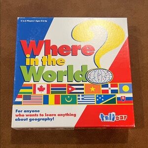 Where in the World? Geography Board Game